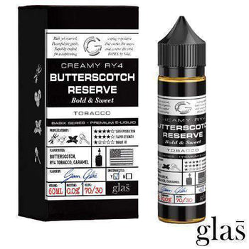 Buy Butterscotch Reserve by Glas Basix Series 60ml - Wick And Wire Co Melbourne Vape Shop, Victoria Australia