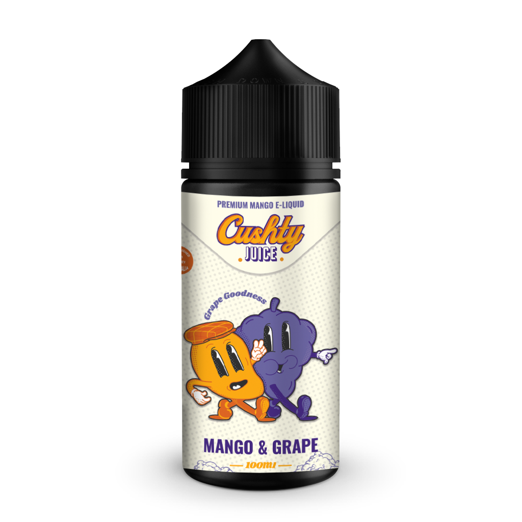 Buy Mango and Grape by Cushty Juice - Wick And Wire Co Melbourne Vape Shop, Victoria Australia