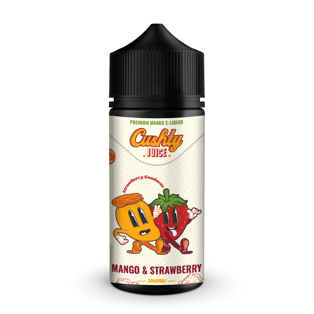 Buy Mango and Strawberry by Cushty Juice - Wick And Wire Co Melbourne Vape Shop, Victoria Australia