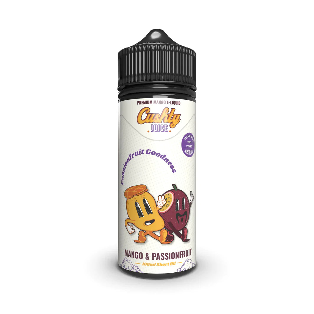 Buy Mango and Passionfruit by Cushty Juice - Wick and Wire Co Melbourne Vape Shop, Victoria Australia