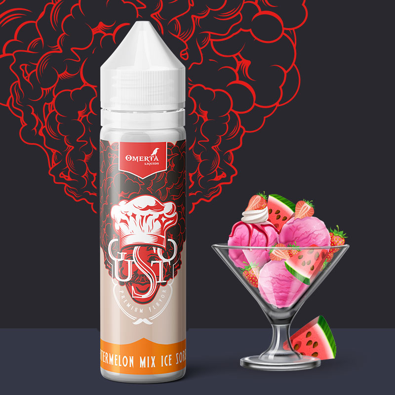 Buy WATERMELON MIX ICE SORBET BY GUSTO - Wick And Wire Co Melbourne Vape Shop, Victoria Australia