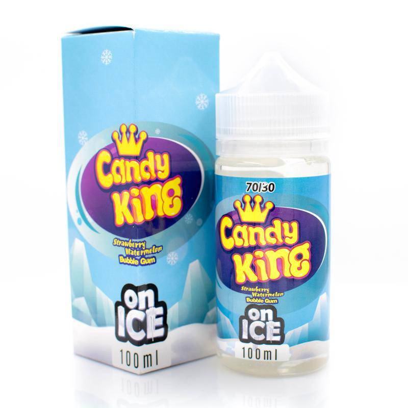 Buy Strawberry Watermelon Bubblegum on Ice by Candy King - Wick And Wire Co Melbourne Vape Shop, Victoria Australia