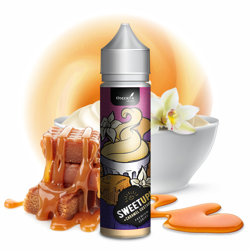Buy CARAMEL CUSTARD BY SWEETUP - Wick And Wire Co Melbourne Vape Shop, Victoria Australia