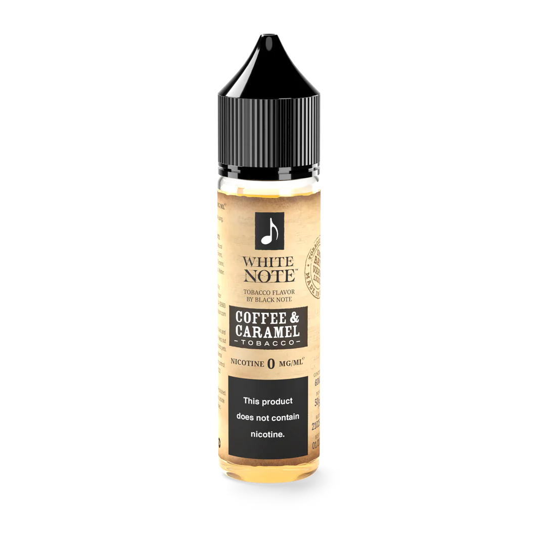 Buy Coffee And Caramel - White Note Series by Black Note - Wick And Wire Co Melbourne Vape Shop, Victoria Australia
